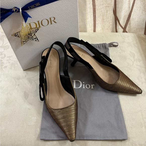 🆕 Dior J\'Adior Gorgeous Slingback Shoes 👠😍